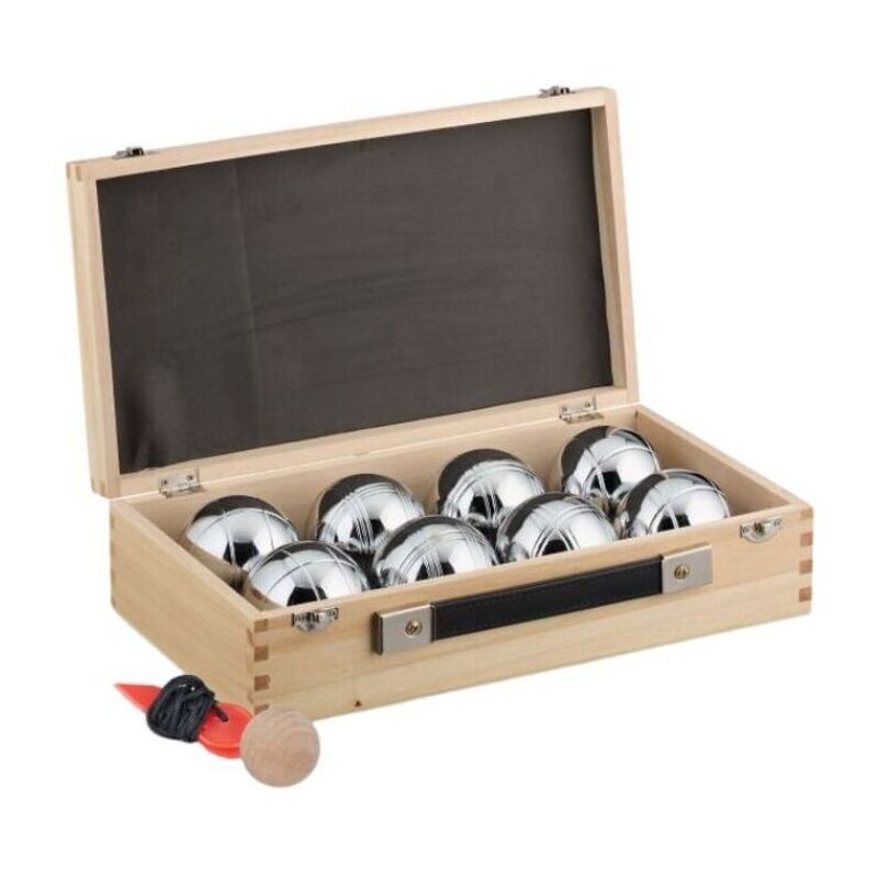 Coffret de 8 boules de pétanque