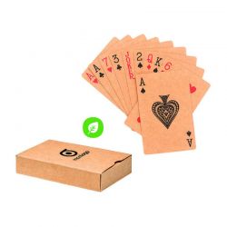 Jeu de 54 cartes en papier recyclé