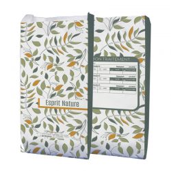 Sachet papier pharmacie 18x8x34 cm - motif Natura Harmonie