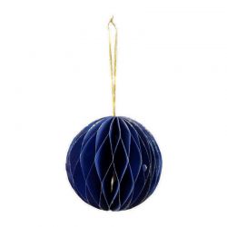 Boule pliable et aimantée - coloris bleu - diam 10 cm
