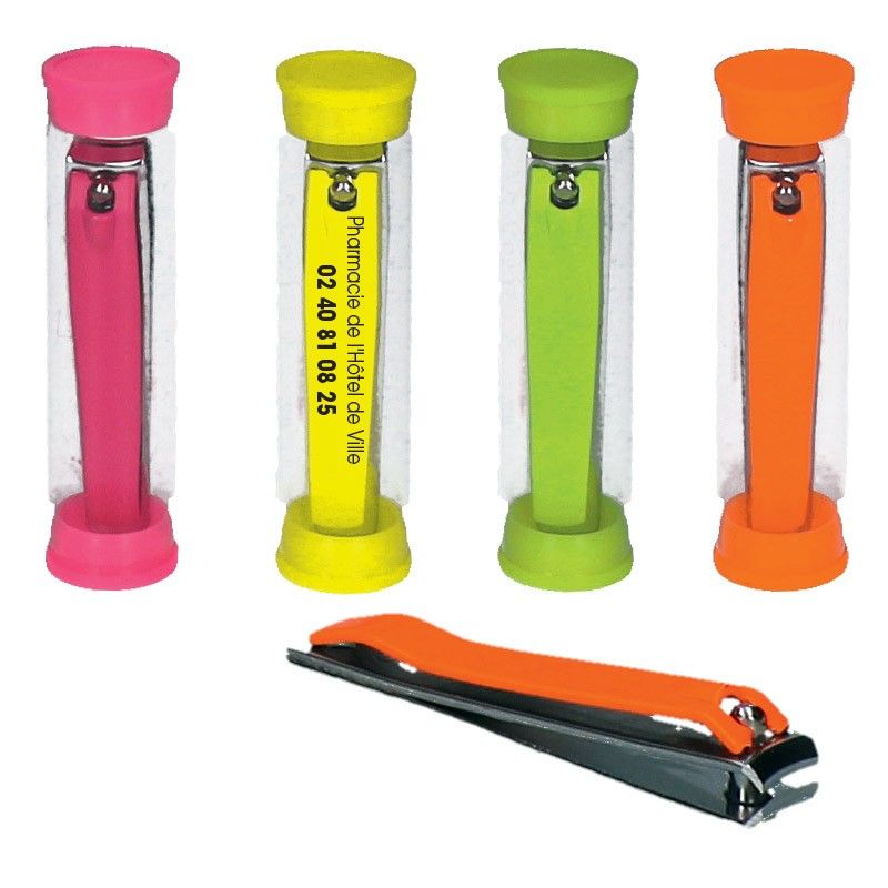 Coupe ongle fluo rose jaune vert orange - 10x2.5 cm Coupe ongle fluo rose jaune vert orange - 10x2.5 cm
