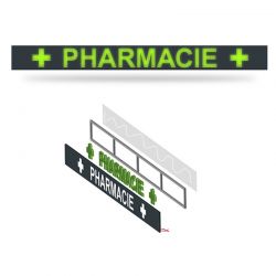 Enseigne pharmacie LED | Proébo Promoplast