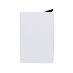 Porte multicarte rfid - blanc - 9.5x6cm