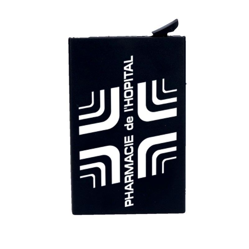 Porte multicarte rfid - noir - 9.5x6cm Porte multicarte rfid - noir - 9.5x6cm