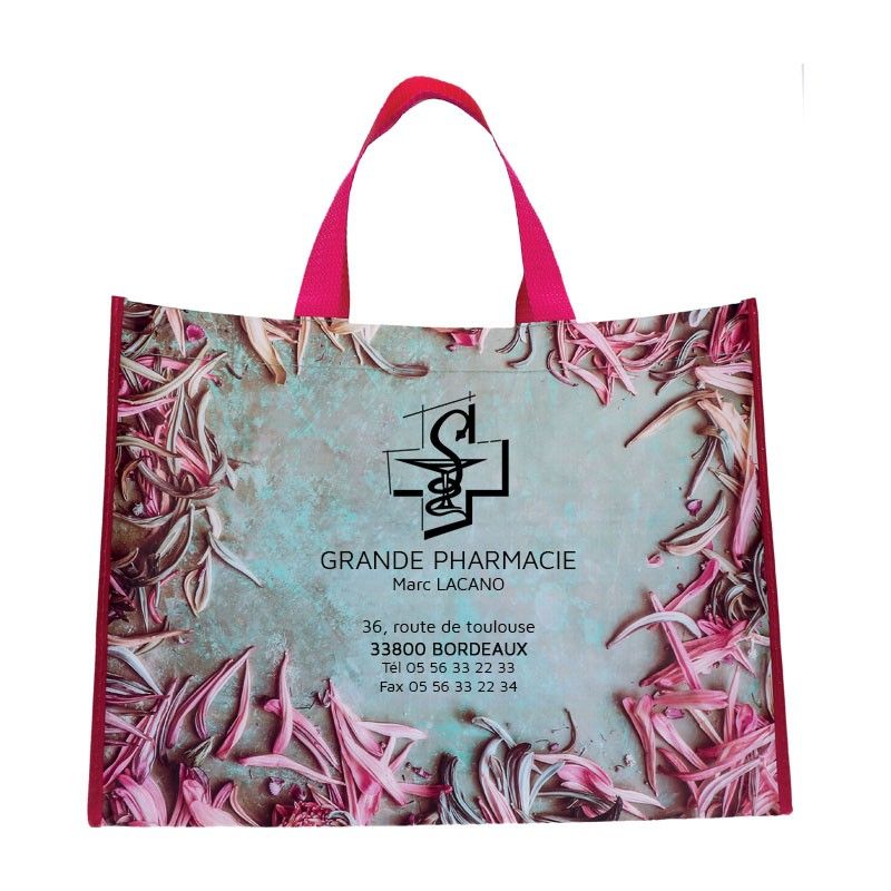 Sac polypro lamine tisse lamine herboriste 36+20x27 cm Sac polypro lamine tisse lamine herboriste 36+20x27 cm