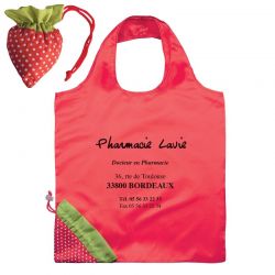 sac fraise personnalisable 