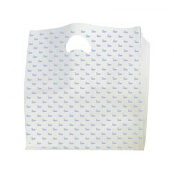 Sac plastique pharmacie blanc - motif canard - 60x15x65 cm