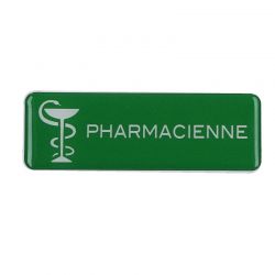 Badge pharmacienne aimanté