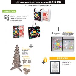Kit de communication Noël - Kit recyclable et liseuse