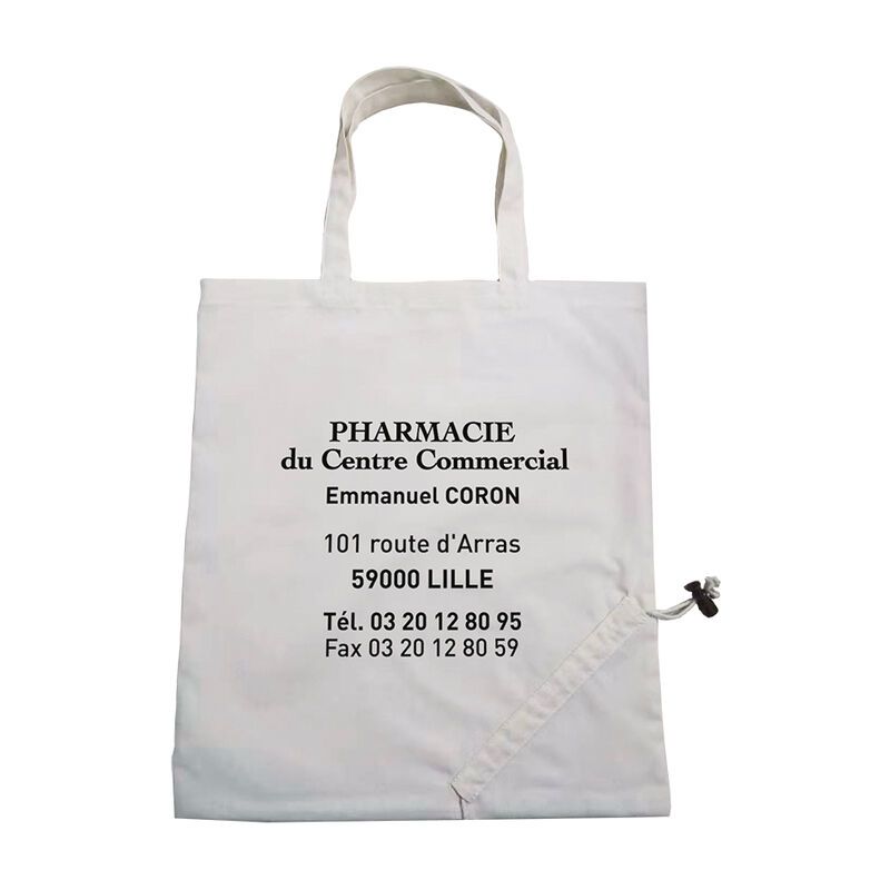 Sac pliable pharmacie personnalisable 