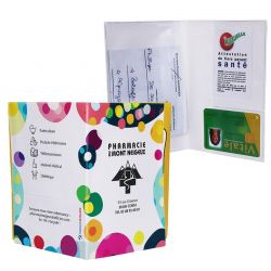 Porte ordonnance personnalisé qualité Premium - Collection Colorfeel Pop