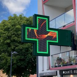 Croix lumineuse pharmacie